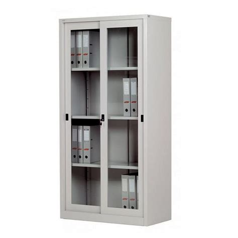 sliding door steel cabinet|metal cabinet with glass doors.